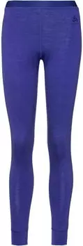 Odlo Women Kinship Performance Wool Warm Tights skipper blue