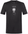Super Natural Wood Crafti Tee Merino Shirt jet black/various