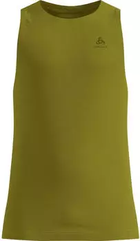 Odlo The Natural Merino 160 Crew Neck Base Layer Singlet (112082) guacamole