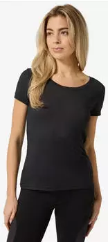 Super Natural Midsummer Air Tee Merinoshirt (SNW026770872) schwarz/jet black