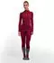 Falke Maximum Warm Rundhals Baselayer-Shirt merlot