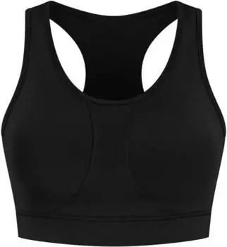 Smilodox Candace Shaped Fit Sport-BH mit Racerback (124745) schwarz