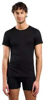 Odlo Active Light Base Layer Kurzarm-Unterhemd (141512-15000) schwarz