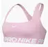 Nike W NP DF 365 LS BRA Sport-BH (IQ1035-663) pink foam/wh