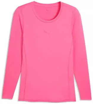 Puma teamLIGA26 Baselayer Tee LS Slim Fit (660451) fluro pink pes