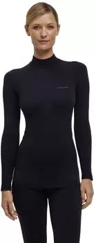Falke Warm Langarm-Rollkragen Enganliegendes Shirt (39160) schwarz