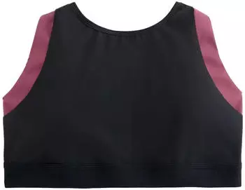 Next Sport-BH mit Cut-Outs rotviolett/schwarz