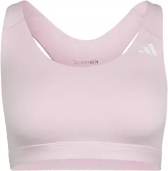 Adidas Optime Essentials Workout Medium Support Bra (KA4730) clear pink