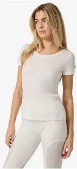 Super Natural Midsummer Air Tee Merinoshirt (SNW026770620L) weiss/fresh white
