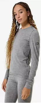 Super Natural Sierra140 Longsleeve grau