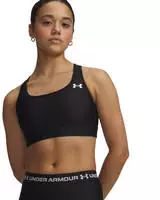 UNDER ARMOUR HeatGear Mid-Support Sport-BH Damen 008 - ultimate black/white L