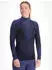 Odlo BL Top Turtle Neck L/S Half Zip Performance Warm Blackcomb Pullover (196281-21119) blau