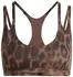 Adidas Optime Workout Strappy Light Support Bra earth strata/schwarz/print