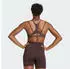 Adidas Optime Workout Strappy Light Support Bra earth strata/schwarz/print