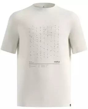 Odlo Merino Tencel Hyper Map T-Shirt gardenia