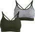 Odlo Seamless Sports Bra deep depths/grey melange