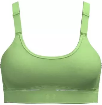 Under Armour UA Infinity High Zip Sports Bra (1384123-712) gr&uuml;n