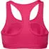 Nike Swoosh Medium Support Sport-BH mit Polster und Grafik (DX6821-666) rosa/weiß
