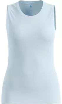 Odlo Women Natural Merino 160 Base-Layer-Sports Top Crew Neck (112081-20386) baby blue