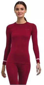 Falke Damen Langarmshirt Warm (39176) merlot