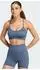 Adidas Workout Essentials Knit Light Support Bra preloved ink