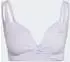 Adidas Optime Workout Twist Reversible Light Support Bra (VU012) frozen purple