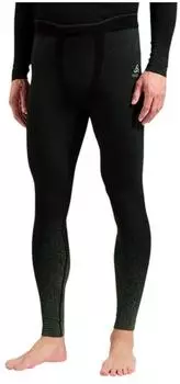Odlo Performance Warm Blackcomb Funktionsunterhose (196302) gr&uuml;n/schwarz