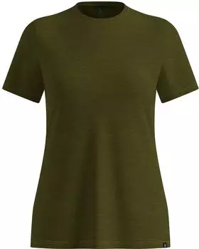 Odlo Merino Tencel Plain Kurzarm-T-Shirt (554671) guacamole melange