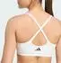 Adidas All Me Sport-BH leichter Halt White (KB1909)