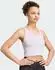 Adidas All Me BH-Tanktop mittlerer Halt Frozen Purple Mel. (KS6018)