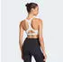 Adidas Optime Workout BH Mittlerer Halt (KPY66) weiß
