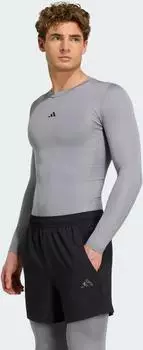 Adidas TECHFIT Compression Training Longsleeve Grey (KR2421)