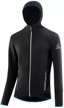 L&ouml;ffler Transtex Rib Hoody Jacket schwarz/marineblau