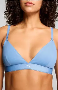 Puma Everyday Bralette schmale Tr&auml;ger (701234797) light blue