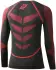 Bogotto Cool Langarm Funktionsshirt schwarz rot