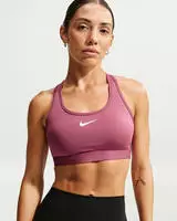 Nike DX6821156, NIKE Damen Top W NK SWSH MED SPT BRA