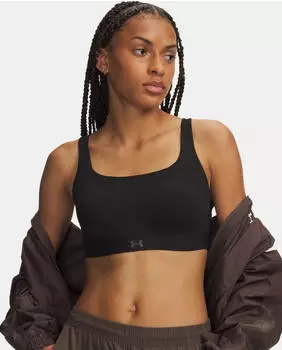 Under Armour Effortless High Impact Sports Bra black - castlerock