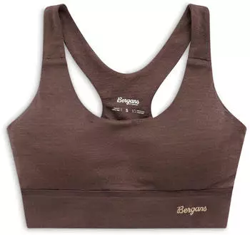 Bergans Vega Light Support Wool Bra Sportunterwäsche (22240) hot cocoa