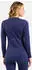Odlo Shirt l/s Crew Neck X-Warm Women (97453755) skipper blau