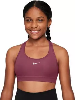 Nike FJ7161 Sport-BH dunkelpink