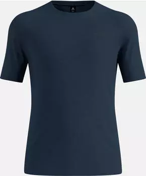 Odlo Bl Top Crew Neck S/S Merino 200 (111702) bleu marine