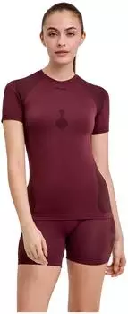 Falke Warm Trend Shortsleeved W S/s Ts Baselayer Shirt (39185) mahogany