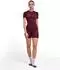 Falke Warm Trend Shortsleeved W S/s Ts Baselayer Shirt (39185) mahogany