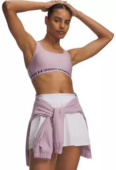 Under Armour Mid Crossback Bra (1361034) pink/purple echo