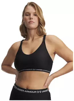 Under Armour Crossback Low Sports Bra (1386424) ultimate black/white