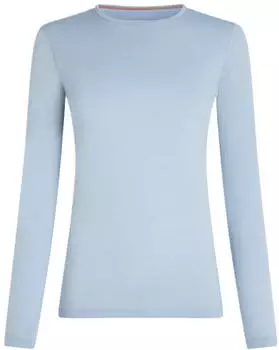 Icebreaker 200 Oasis LS Crewe Merino Base Layer Top (104375) zinc blue