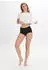 Athlecia Seamless Hot Pants Mucht 2-Pack (EA193360-1001S) schwarz