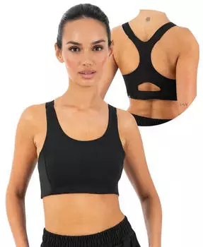 Smilodox Sorea / Sylva Sport BH Slim Fit / Shaped Fit (124983) schwarz