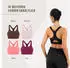 Smilodox Sorea / Sylva Sport BH Slim Fit / Shaped Fit (124983) schwarz