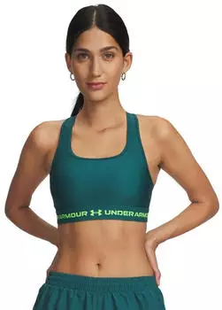 Under Armour Mid Crossback Bra (1361034) green/hyper green